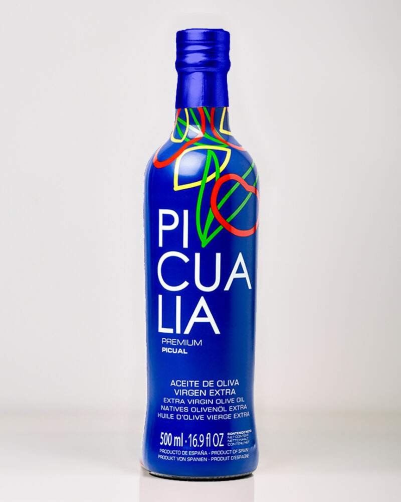 Aceite Oliva Picualia Premium Picual 500ml - Productos Puro Aove